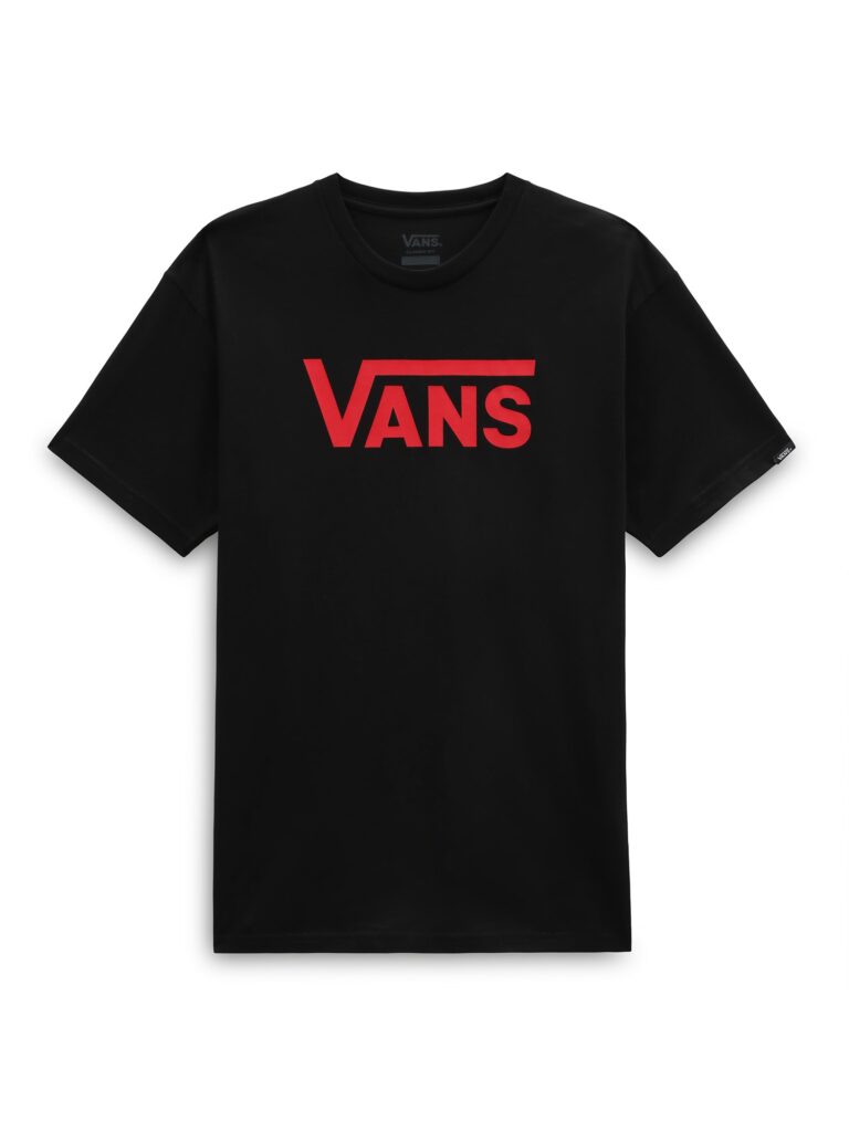 VANS Tricou  roșu / negru