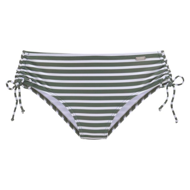 VENICE BEACH Slip costum de baie 'Summer'  verde pin / alb