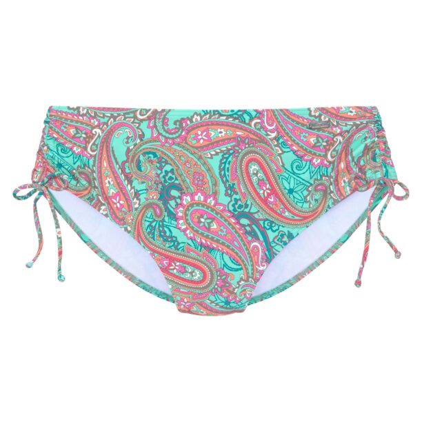 VENICE BEACH Slip costum de baie  albastru aqua / roz / alb