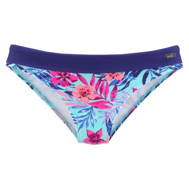 VENICE BEACH Slip costum de baie  albastru cobalt / albastru deschis / roz