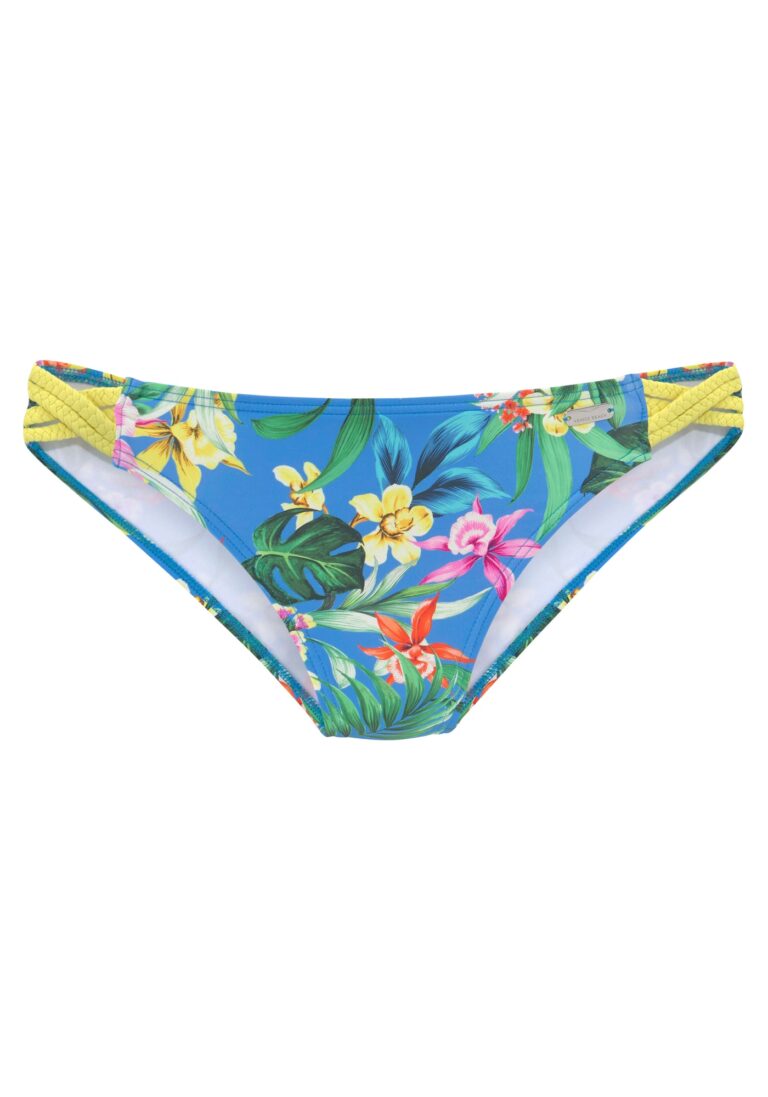 VENICE BEACH Slip costum de baie  albastru / verde / roz