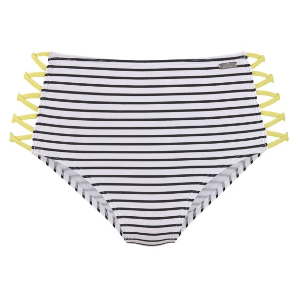 VENICE BEACH Slip costum de baie  galben / negru / alb