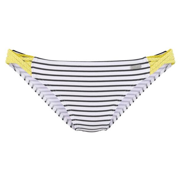 VENICE BEACH Slip costum de baie  galben / negru / alb