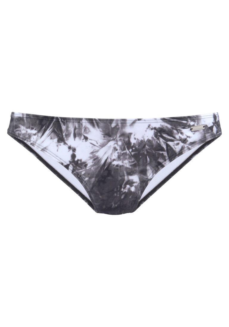 VENICE BEACH Slip costum de baie  negru / alb