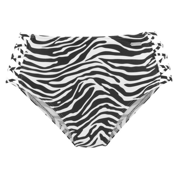 VENICE BEACH Slip costum de baie  negru / alb