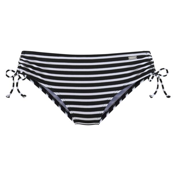 VENICE BEACH Slip costum de baie  negru / alb