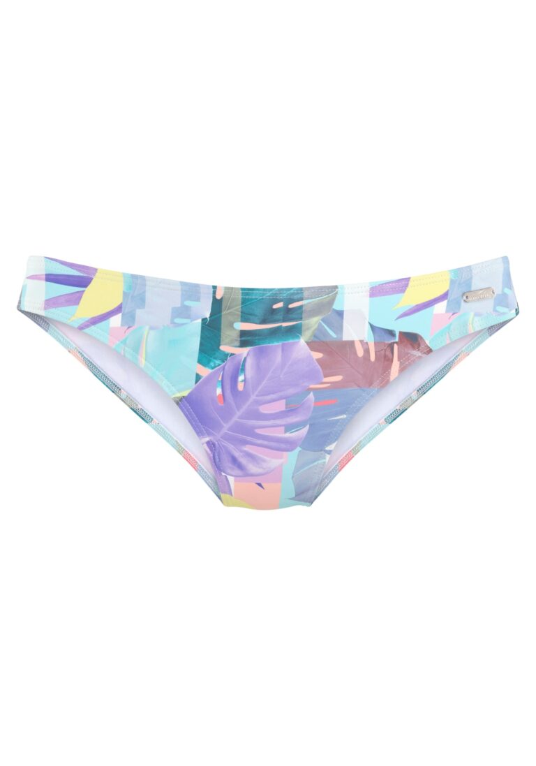 VENICE BEACH Slip costum de baie  turcoaz / galben / lila