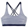 VENICE BEACH Sutien costum de baie 'Summer'  bleumarin / alb