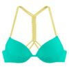 VENICE BEACH Sutien costum de baie  galben citron / verde mentă