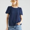 VERO MODA Bluză 'VMALVA'  bleumarin