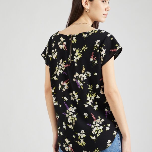 VERO MODA Bluză 'VMSAKI'  verde stuf / lila / rosé / negru preţ