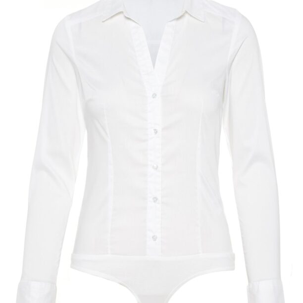 VERO MODA Bluză body 'VMLady'  alb natural