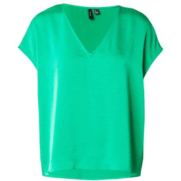 VERO MODA Bluză  verde limetă