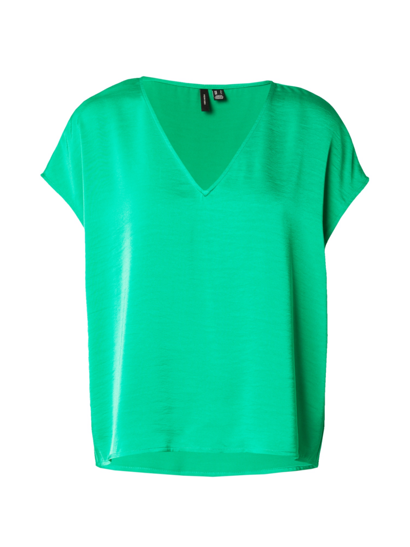 VERO MODA Bluză  verde limetă