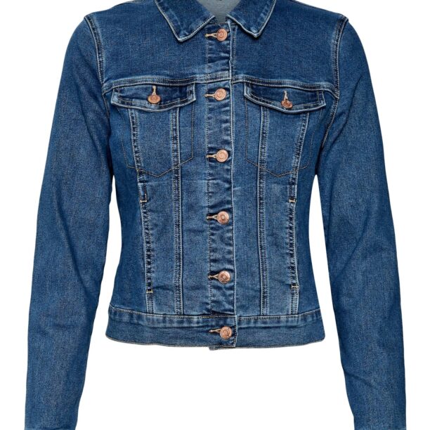 VERO MODA Geacă de primăvară-toamnă 'Luna'  albastru denim