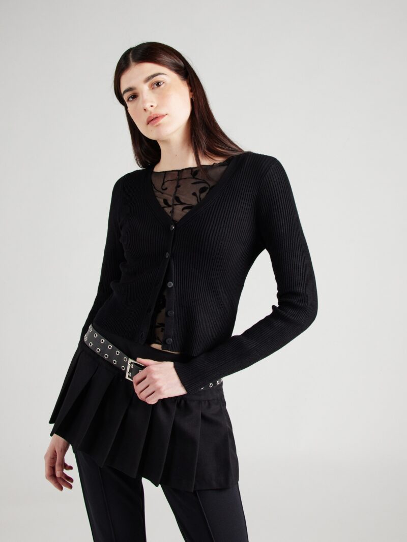 VERO MODA Geacă tricotată 'VMGlory'  negru