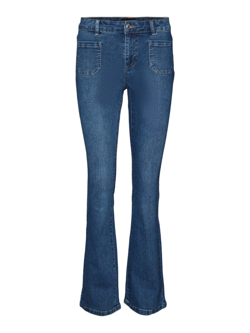 VERO MODA Jeans 'Peachy'  albastru denim