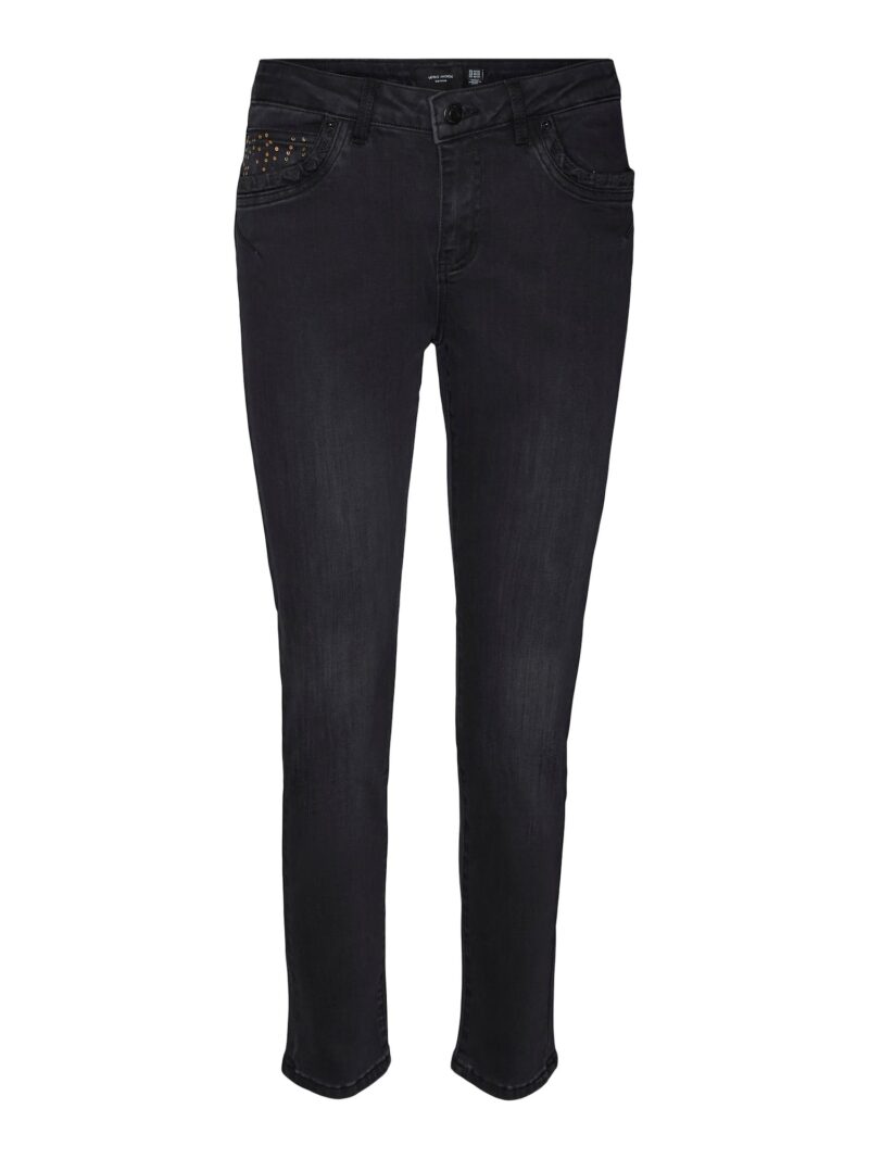 VERO MODA Jeans 'YOURS'  negru denim