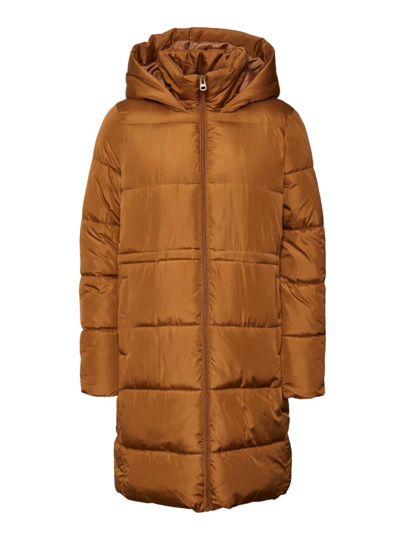 VERO MODA Palton de iarnă  maro caramel