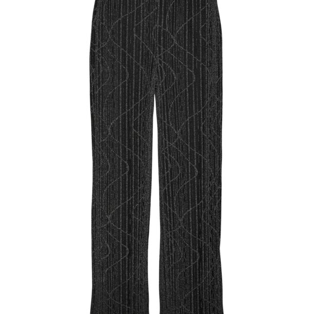 VERO MODA Pantaloni 'KANZ'  gri deschis / negru