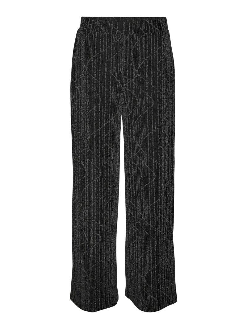 VERO MODA Pantaloni 'KANZ'  gri deschis / negru