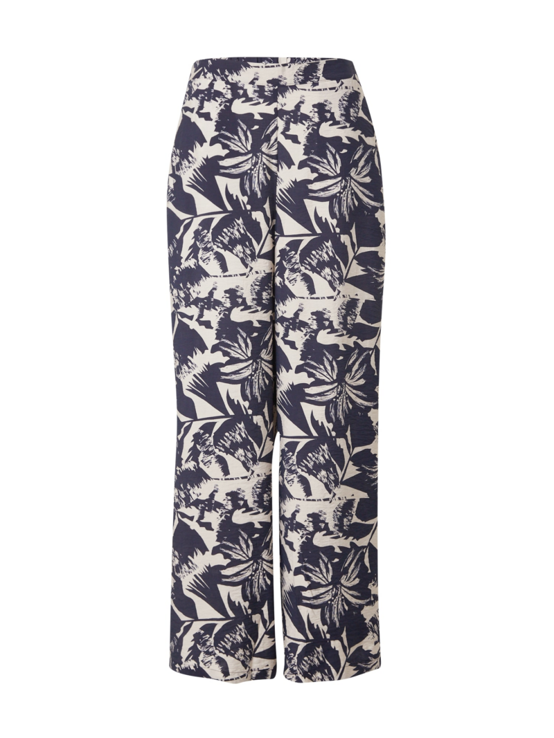 VERO MODA Pantaloni 'VMJosie'  bej / bleumarin