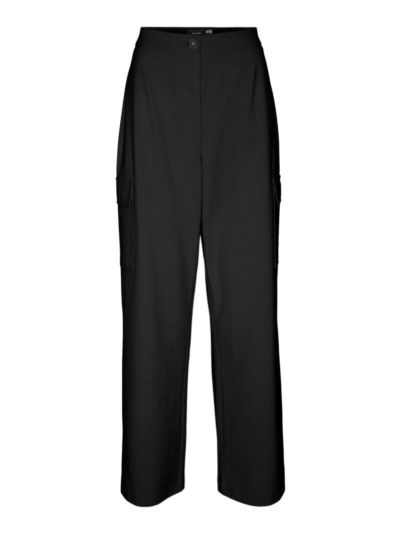 VERO MODA Pantaloni cu buzunare 'SASIE'  negru