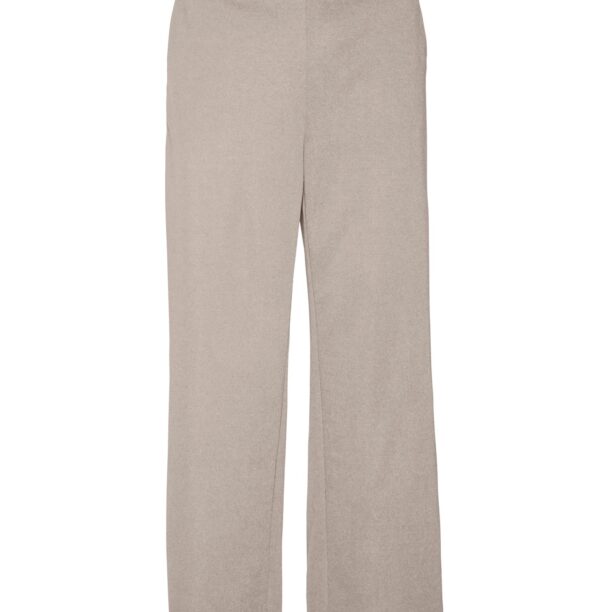 VERO MODA Pantaloni  gri taupe / negru