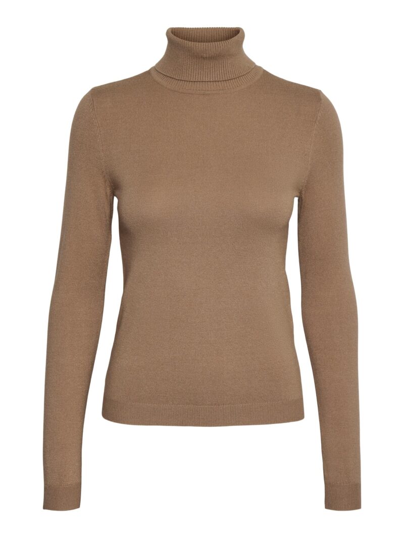 VERO MODA Pulover 'Happiness'  maro caramel