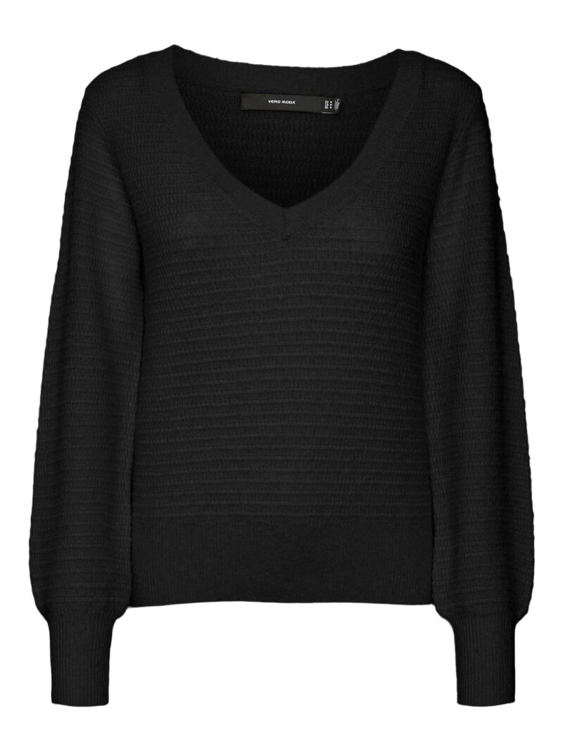 VERO MODA Pulover 'PARKER'  negru