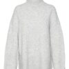 VERO MODA Pulover 'Phillis'  gri amestecat