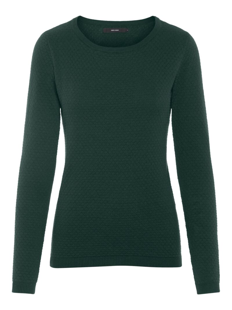 VERO MODA Pulover 'VMCare'  verde smarald