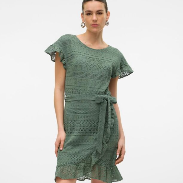 VERO MODA Rochie 'VMHONEY'  verde închis