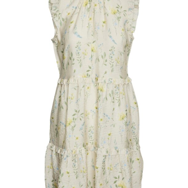 VERO MODA Rochie 'VMJosie'  crem / albastru / verde