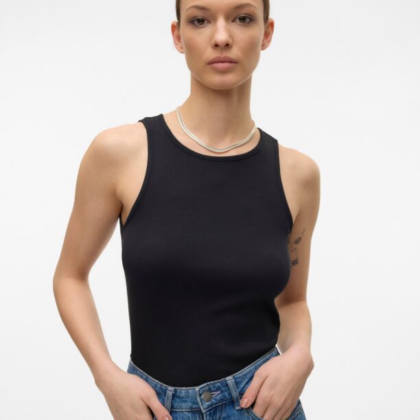 Preţ VERO MODA Top 'HAZEL'  negru