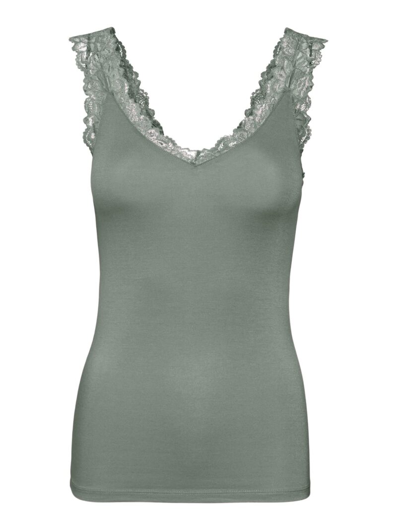 VERO MODA Top 'VMROSA'  verde închis