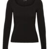 VERO MODA Tricou 'Maxi'  negru