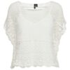 VERO MODA Tricou 'ULIA'  alb natural