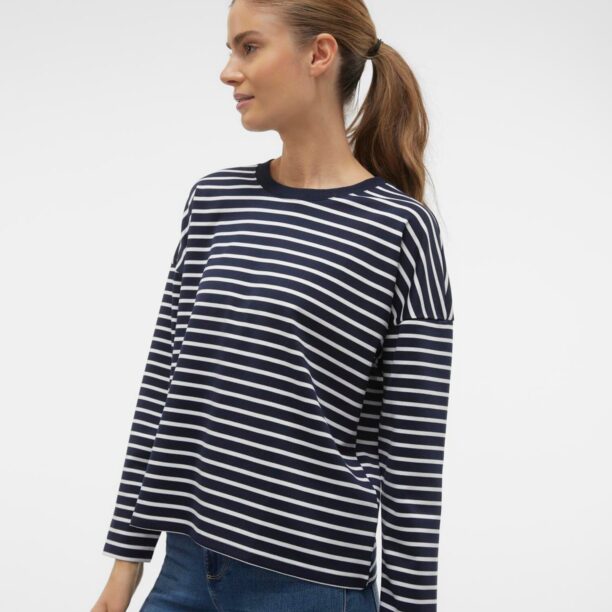 Preţ VERO MODA Tricou 'VMAbby'  bleumarin / alb