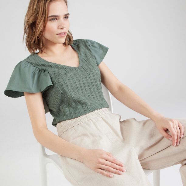 VERO MODA Tricou 'VMNaja'  verde închis