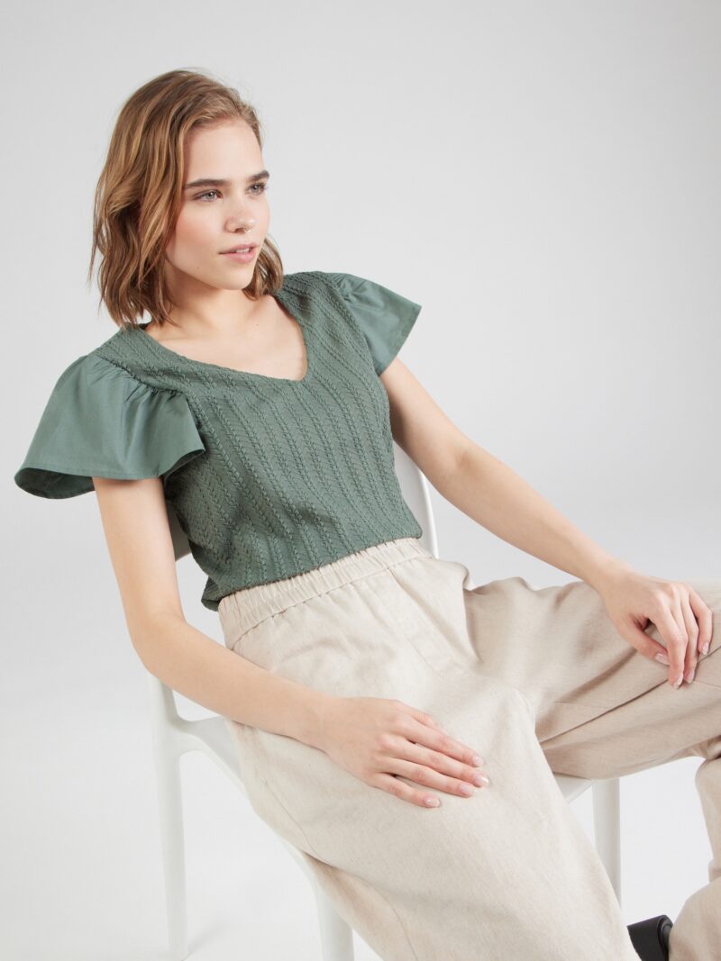 VERO MODA Tricou 'VMNaja'  verde închis