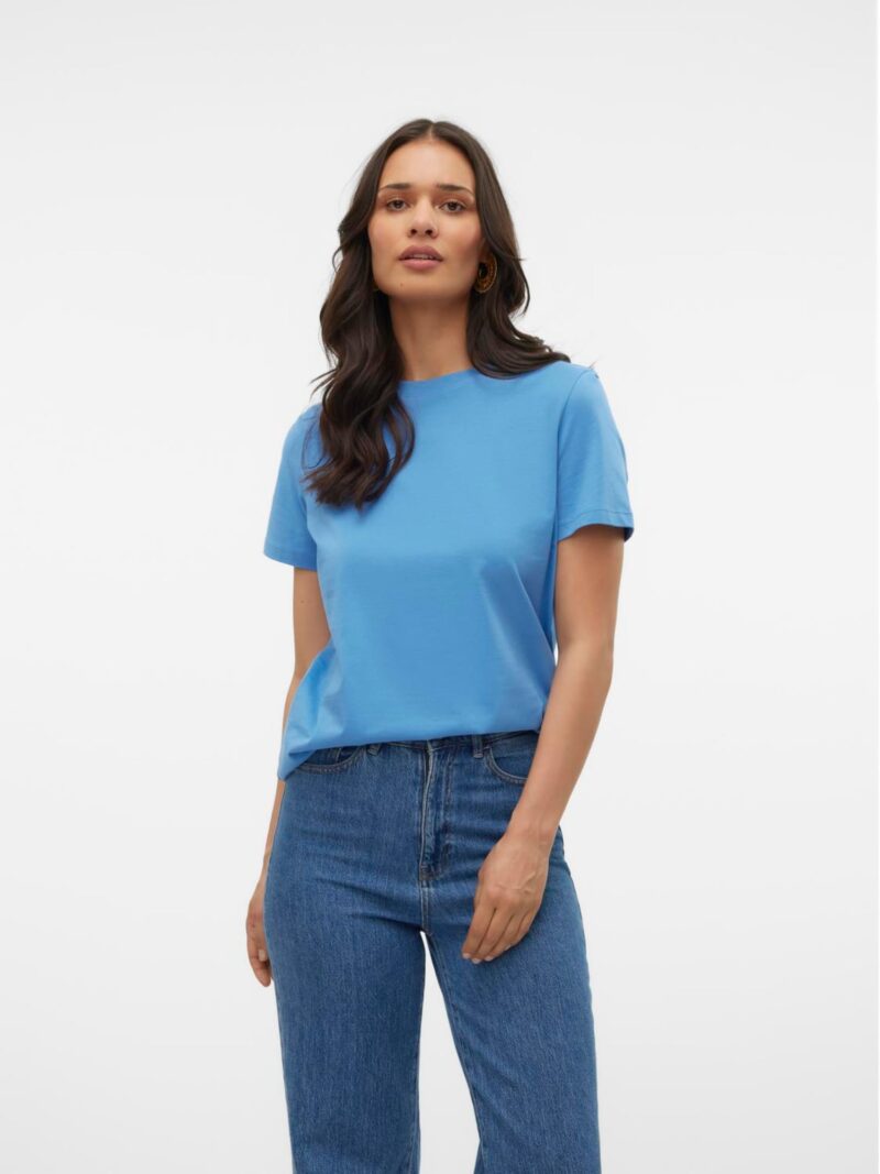 VERO MODA Tricou 'VMPaulina'  azuriu