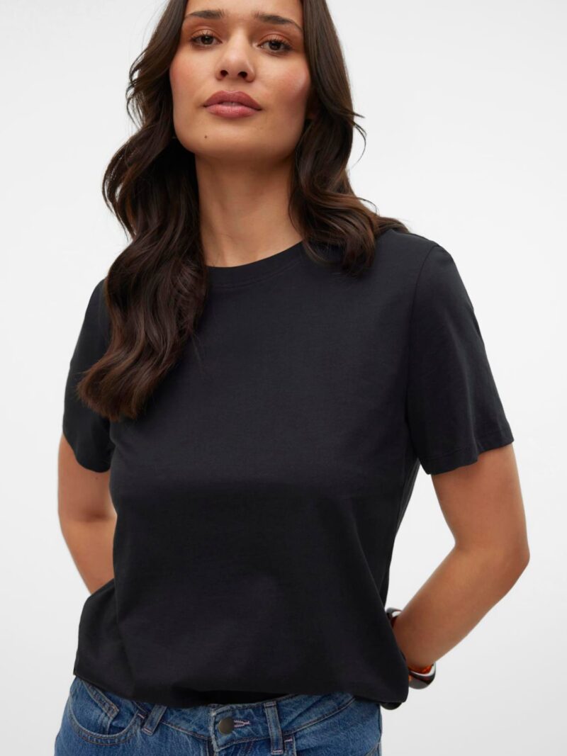 VERO MODA Tricou 'VMPaulina'  negru preţ