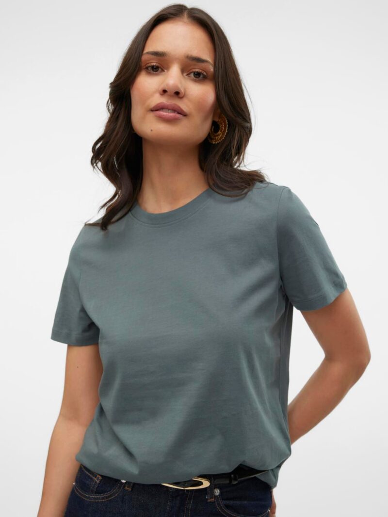 VERO MODA Tricou 'VMPaulina'  verde pin