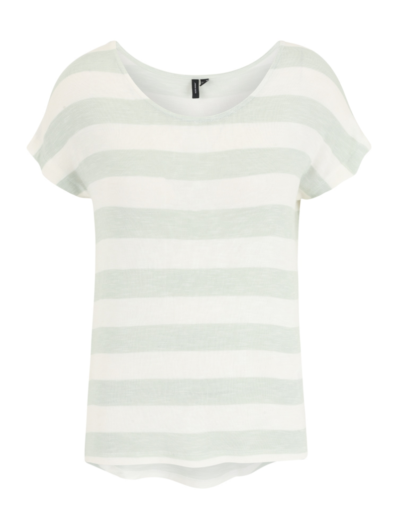 VERO MODA Tricou  bej deschis / verde mentă