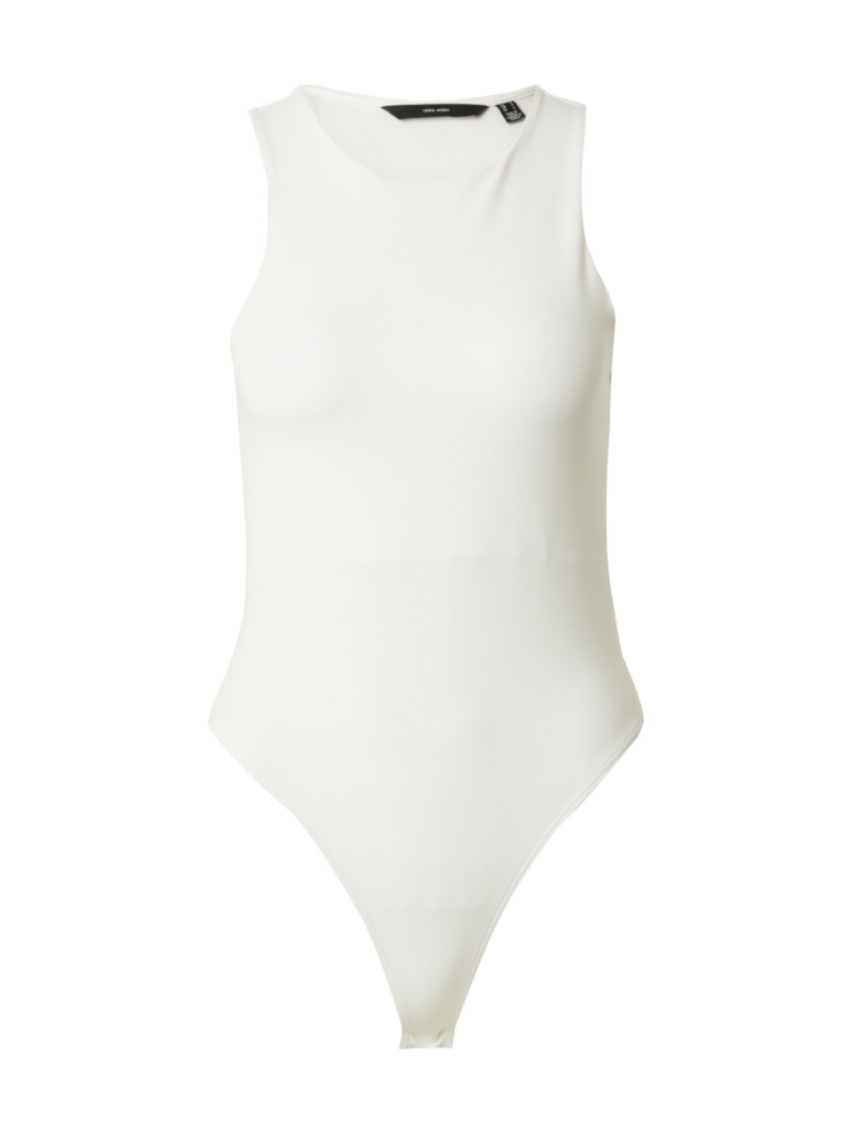 VERO MODA Tricou body 'MILLION'  alb