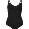 VERO MODA Tricou body 'WILLOW'  negru