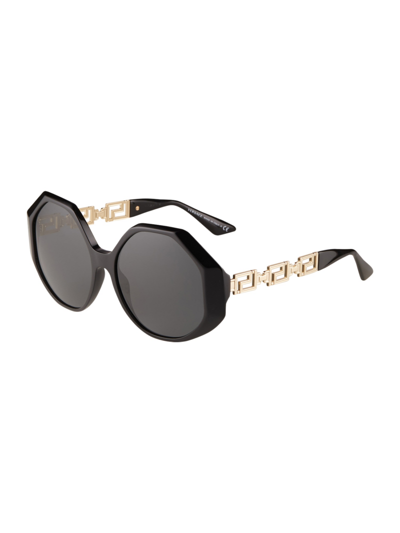 VERSACE Ochelari de soare  auriu / negru