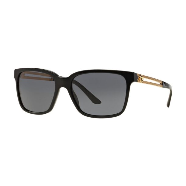 VERSACE Ochelari de soare  gri / negru