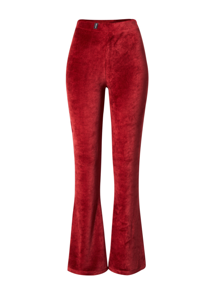 VIERVIER Pantaloni 'Luna'  roșu bordeaux